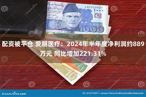 配资被平仓 爱朋医疗：2024年半年度净利润约889万元 同比增加221.31%