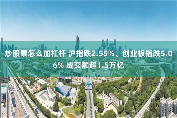 炒股票怎么加杠杆 沪指跌2.55%、创业板指跌5.06% 成交额超1.5万亿