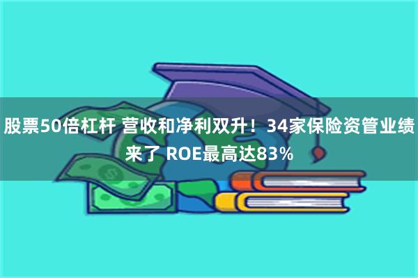 股票50倍杠杆 营收和净利双升！34家保险资管业绩来了 ROE最高达83%